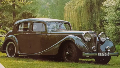 SS Jaguar 3,50 litre Saloon 