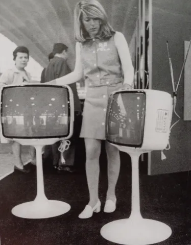 Tulip design television 