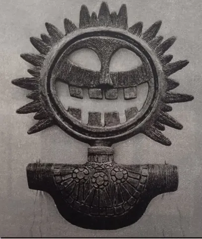 Dagmar Rosůlková sluneční božstvo,  šamot 