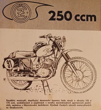 ČZ 250 ccm