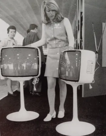 Tulip design television 