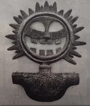 Dagmar Rosůlková sluneční božstvo,  šamot 