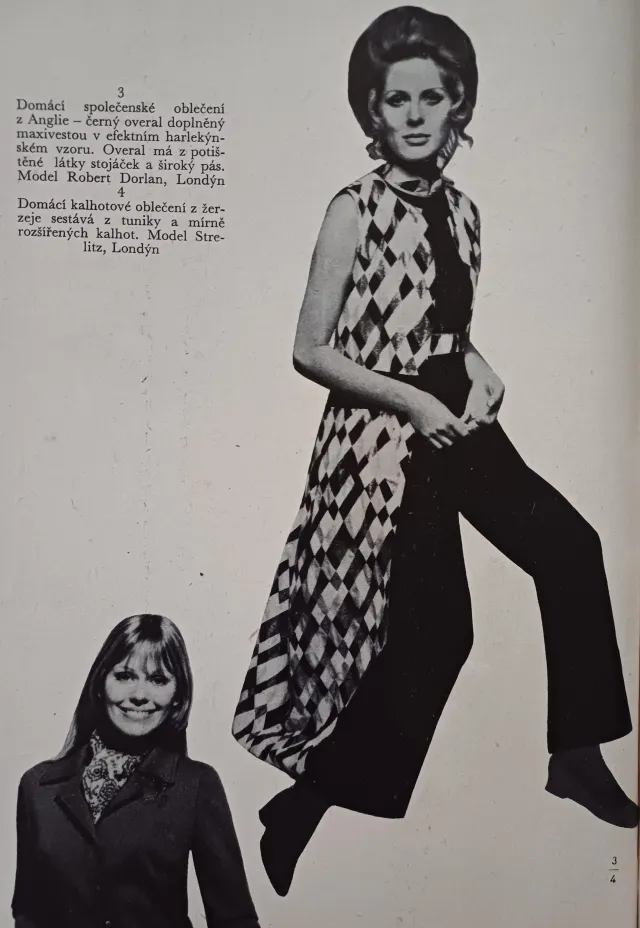 Retro reklama móda  - fotogalerie