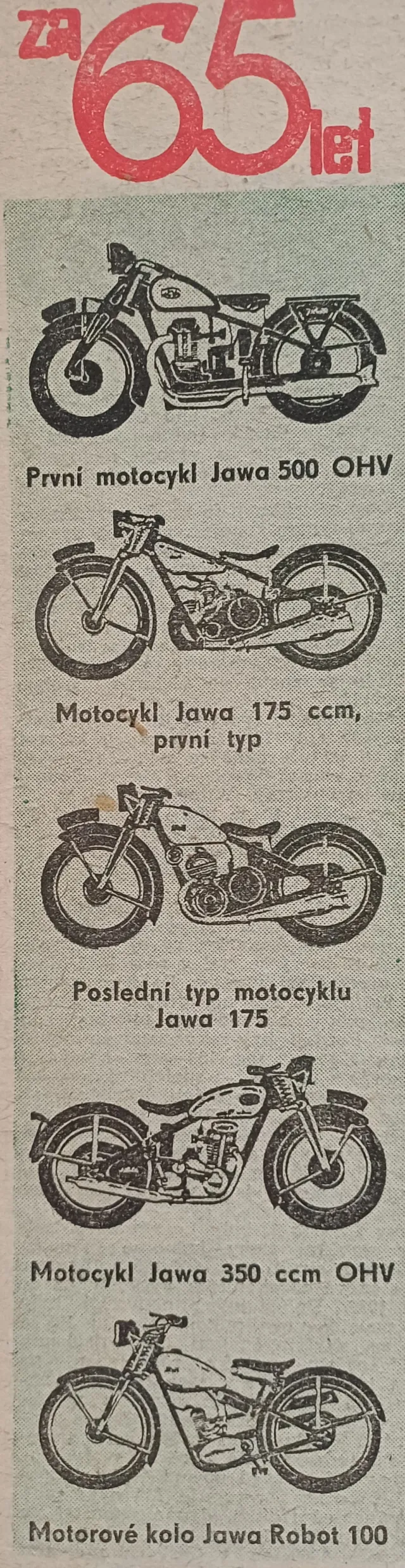 Motocykl Jawa, ČZ  - fotogalerie