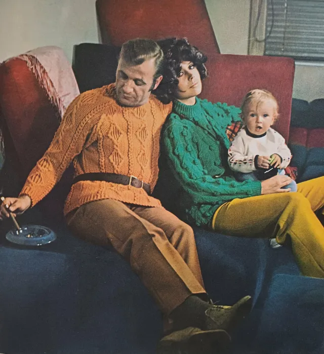 Retro reklama móda  - fotogalerie