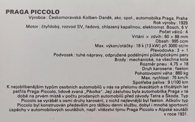 Praga piccolo - fotogalerie