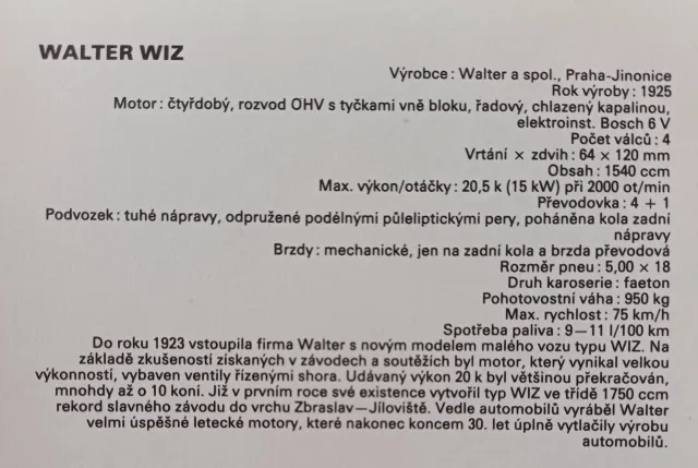 Walter WIZ  - fotogalerie