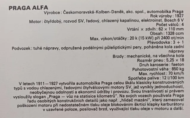 Praga alfa  - fotogalerie