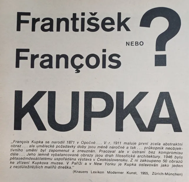 František Kupka  - fotogalerie