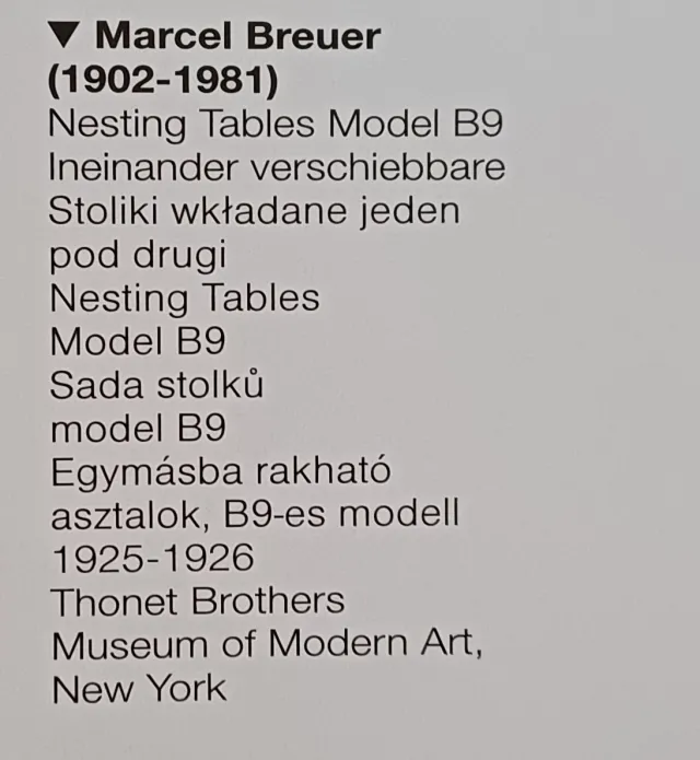 Marcel Breuer  - fotogalerie