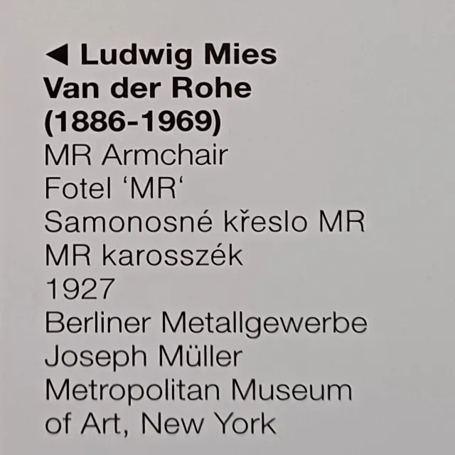 Ludwig Mies Van der Rohe  - fotogalerie