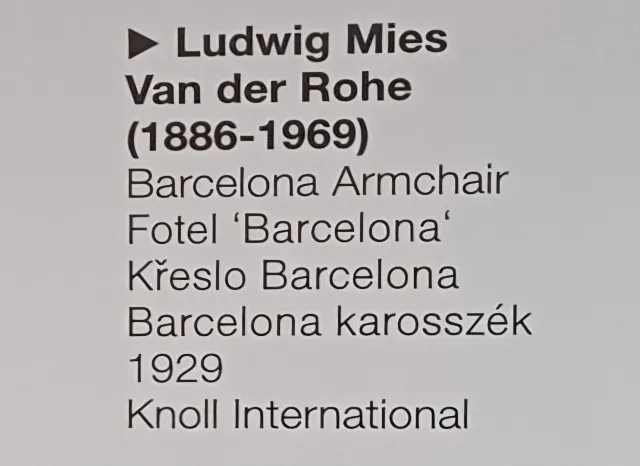 Ludwig Mies Van der Rohe  - fotogalerie