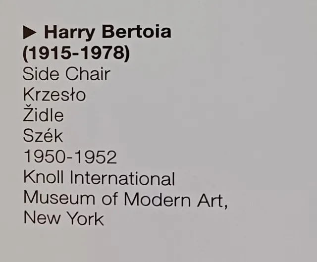 Harry Bertoia - fotogalerie