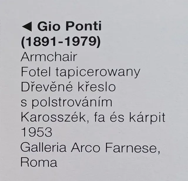 Gio Ponti - fotogalerie