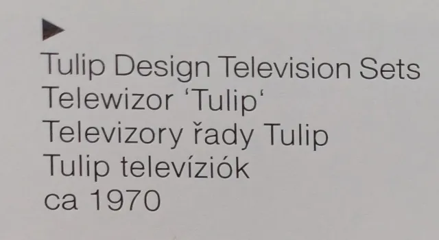 Tulip design television  - fotogalerie