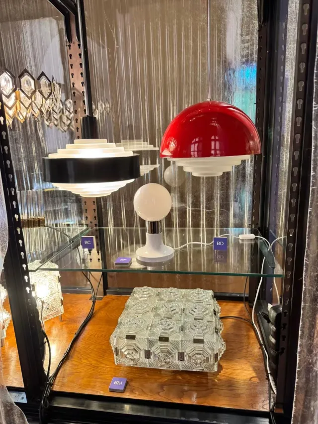 Retro lampy  - fotogalerie