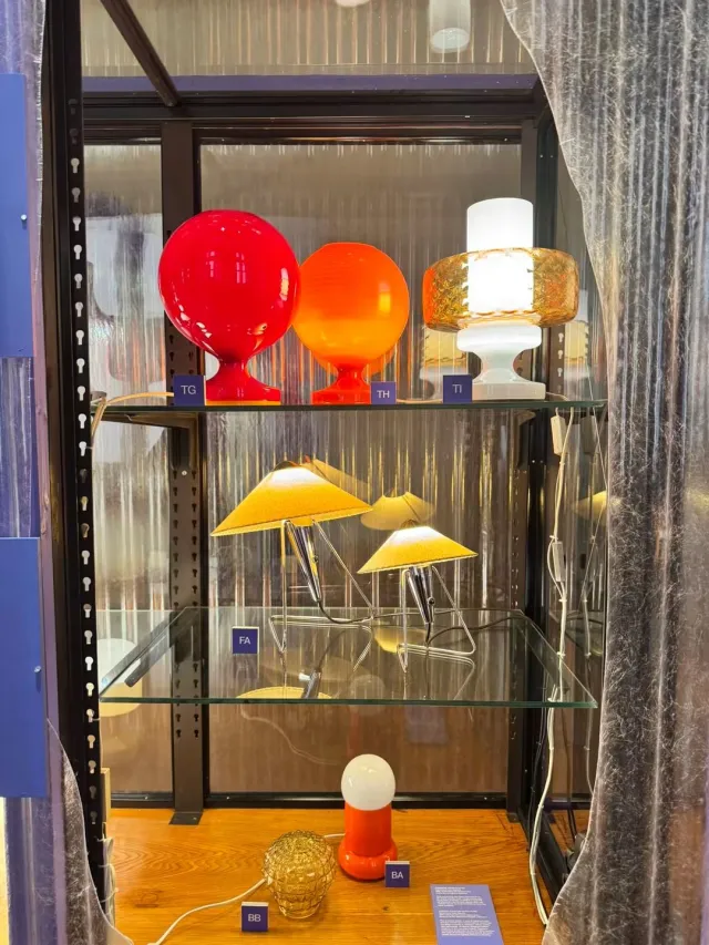 Retro lampy  - fotogalerie