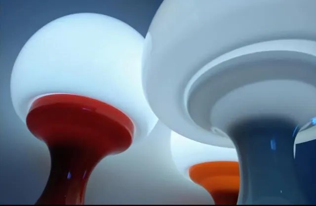 Retro lampy  - fotogalerie