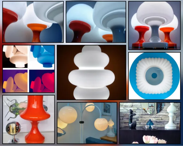 Retro lampy  - fotogalerie