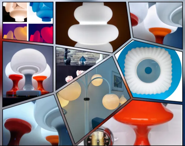 retro lampy  - fotogalerie