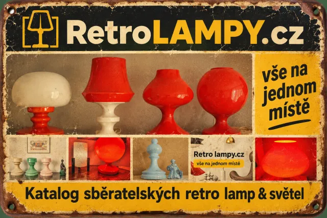 Retro lampy  - fotogalerie